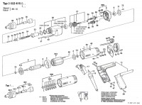 Bosch 0 602 415 011 ---- H.F. Screwdriver Spare Parts